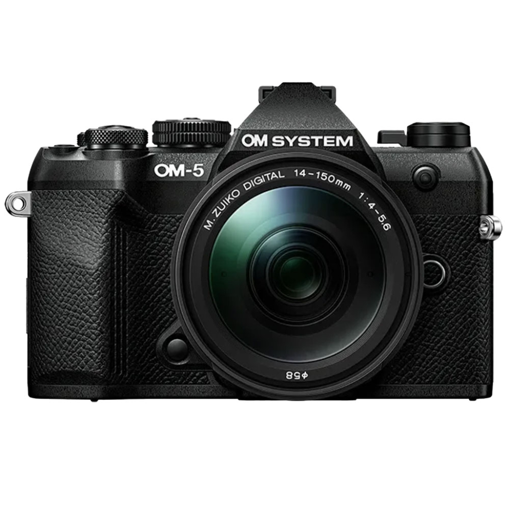 OM System OM-5 II body czarny + OM System 14-150 mm