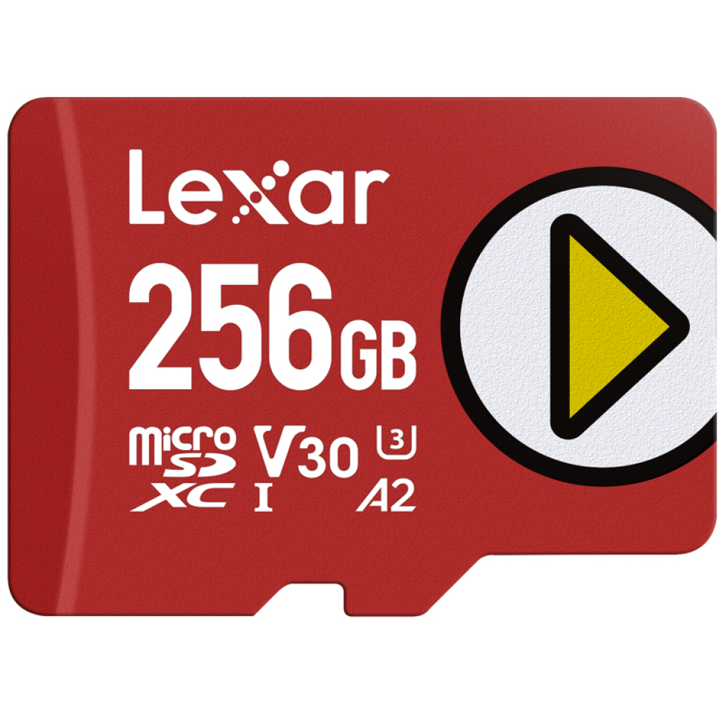 Lexar microSDXC PLAY UHS-I/A2/U3 R205/W140 V30 256GB