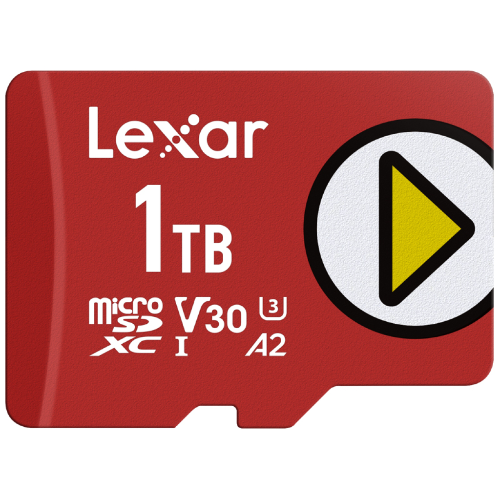 Lexar microSDXC PLAY UHS-I/A2/U3 R205/W140 V30 1TB