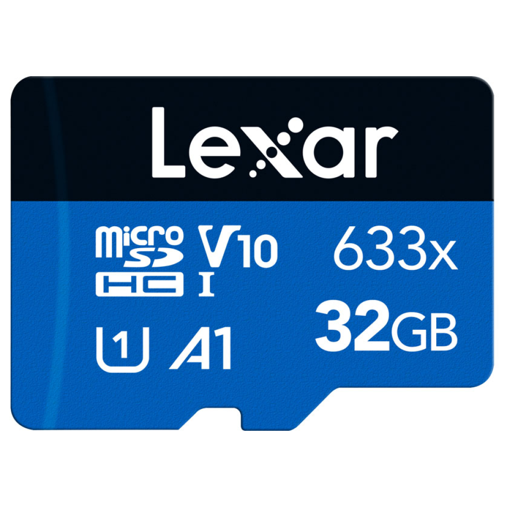 Lexar 633X microSDHC/SDXC no adapter V10 R100 32GB