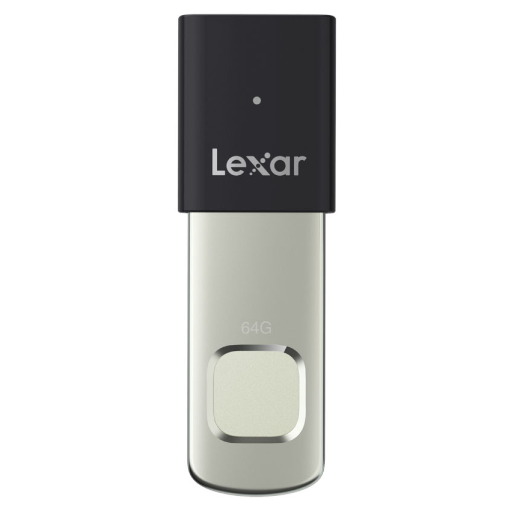 Lexar JumpDrive Fingerprint F35pro, R300/W350, 128GB USB 3.2 Gen1