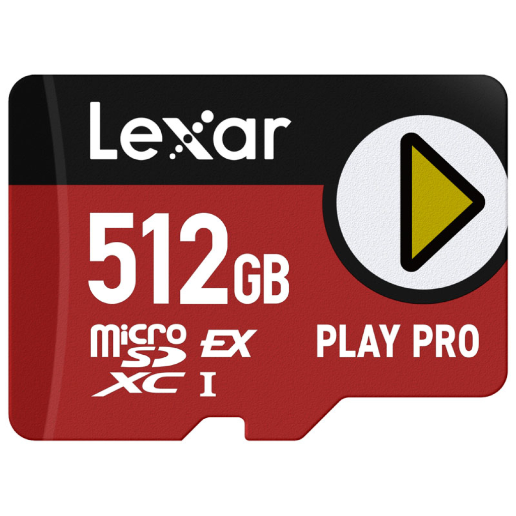 Lexar microSDXC Express PLAY Pro Express 7.1, R900/W600 C10 U3 UHS-I V30 512GB