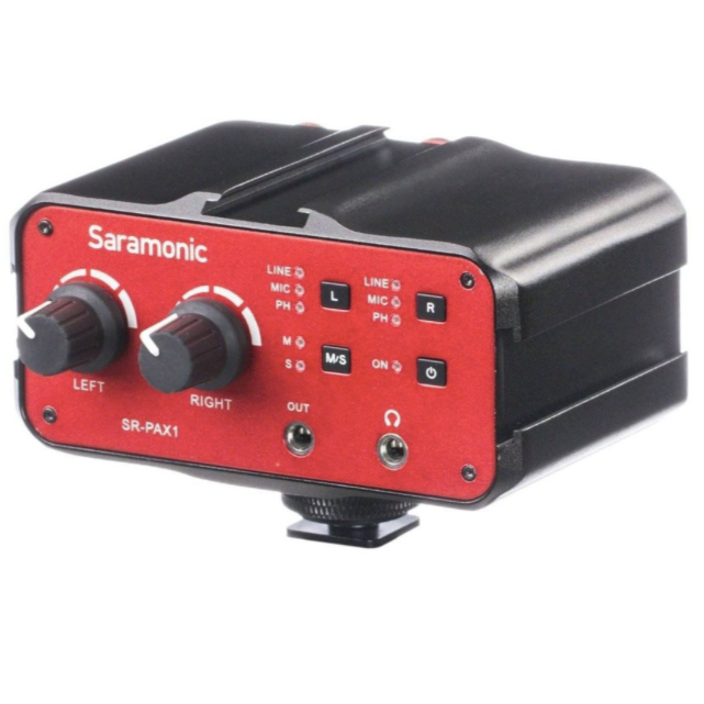 Saramonic SR-PAX1 adapter audio XLR / 3.5mm dwukanaowy