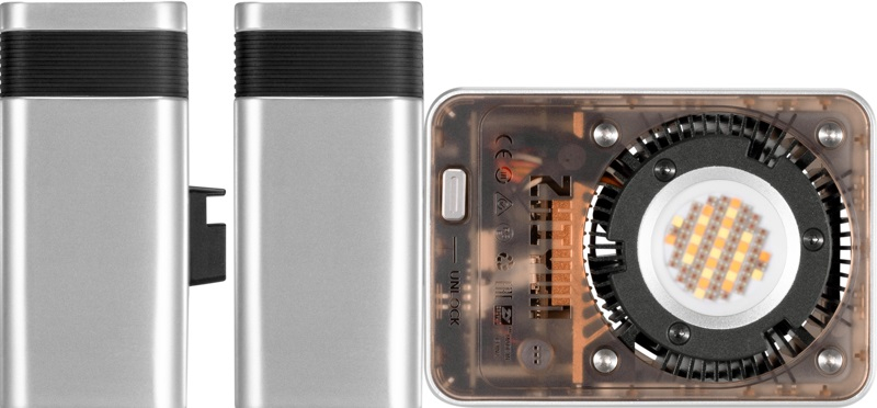 Zhiyun Molus X60 RGB COB Pro Light Portable 2700-6500K (2x Battery Grip + softbox + grid) - Dostawa GRATIS!