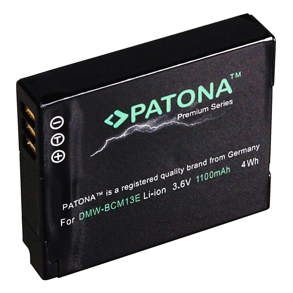 Patona Premium do Panasonic DMW-BCM13 DMC-TZ41 DMC-TS5 DMC-FT5 NIE