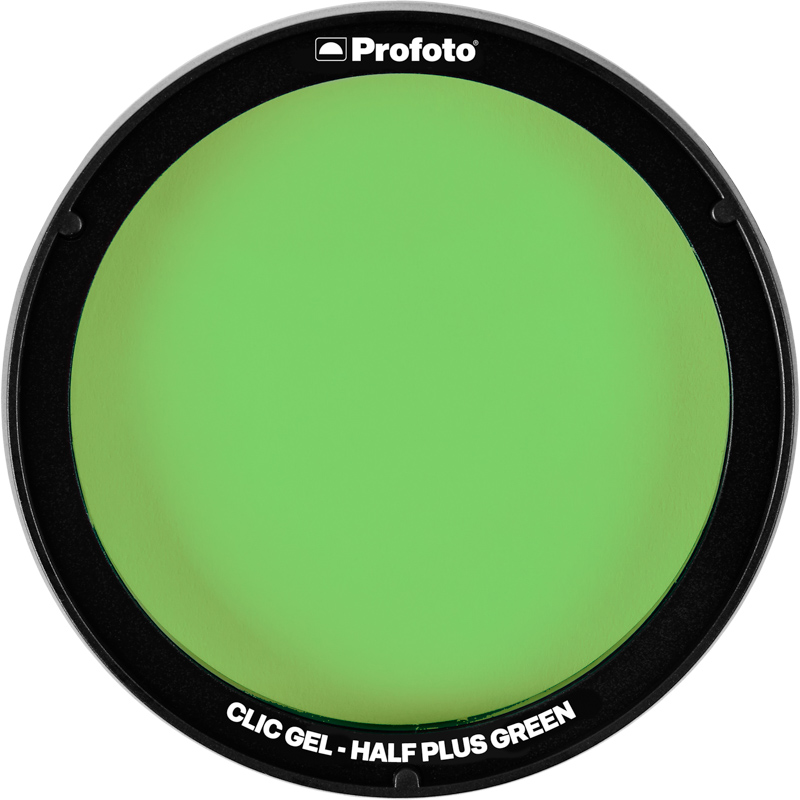 Profoto Clic Gel Half Plus Green do lampy C1 (w magazynie!)