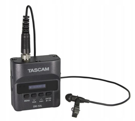 Tascam DR-10L rejestrator audio z mikrofonem lavalier (w magazynie!) Przetestuj DEMO. Umw si z wybranym salonem: d.