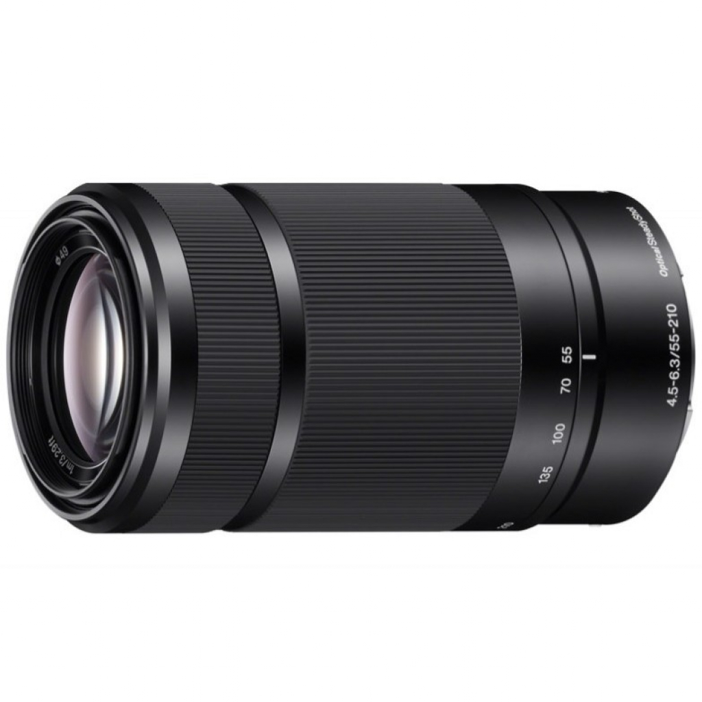 Sony E 55-210 mm f/4.5-6.3 OSS czarny (SEL55210B.AE) (w magazynie!) taniej o 250 z z kodem rabatowym