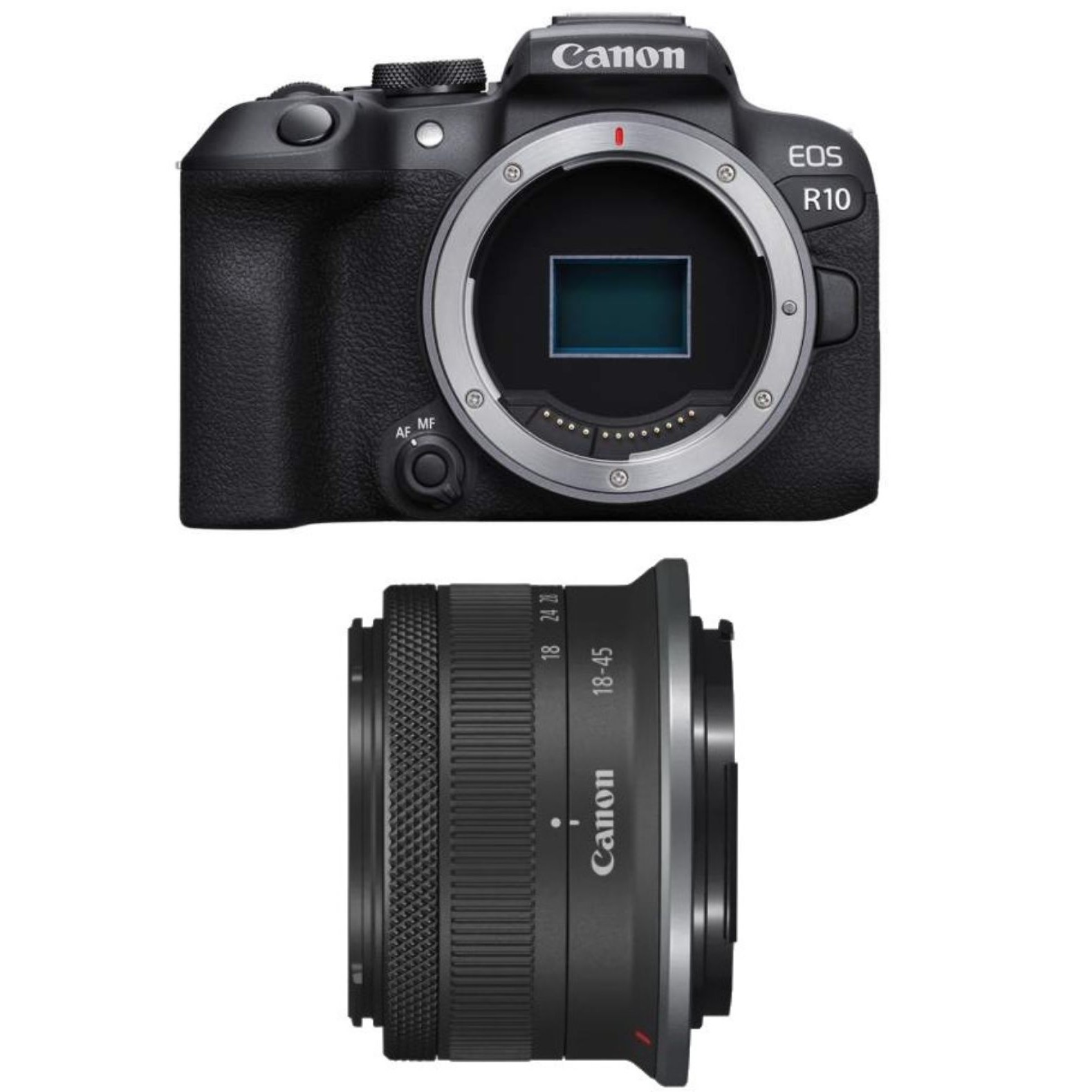 Canon EOS R10 + RF-S 18-45mm 4.5-6.3 IS STM + Canon Cashback 300 z (w magazynie!) - Dostawa GRATIS!