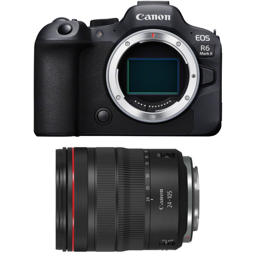 Canon EOS R6 body mark II + ob. 24-105mm F4.0 L IS USM (w magazynie!) - Dostawa GRATIS!