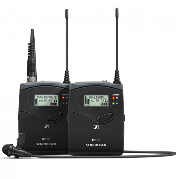 Sennheiser EW 112P G4-A1 (470-516 MHz) bezprzewodowy system audio z krawatowym mikrofonem dooklnym ME 2-II (w magazynie!) - Dostawa GRATIS!