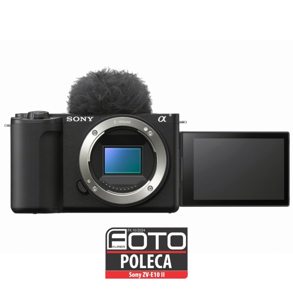 Sony ZV-E10 II (w magazynie!) - Dostawa GRATIS!