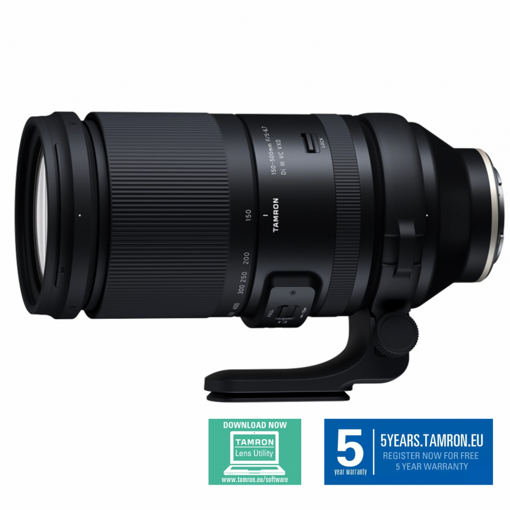 Tamron 150-500 mm f/5-6.7 Di III VC VXD Nikon Z (w magazynie!) - Dostawa GRATIS!