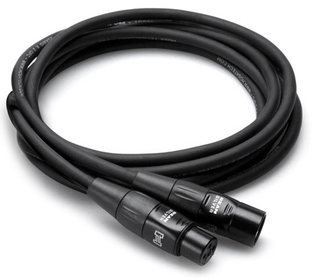 HOSA Kabel mikrofonowy Pro, XLRf - XLRm 1.5m (w magazynie!)