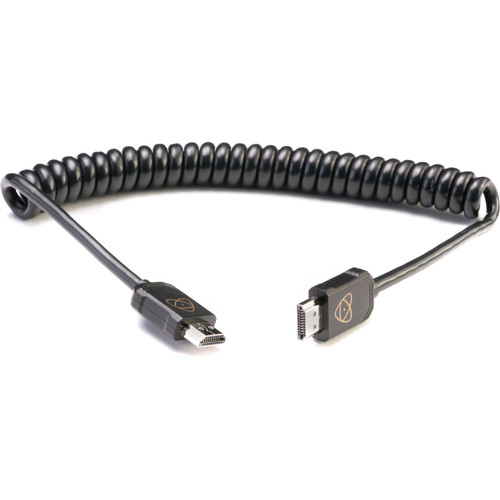 Atomos Kabel spiralny Full HDMI / Full HDMI 4K60p (40-80cm) [ATOM4K60C6] (w magazynie!)