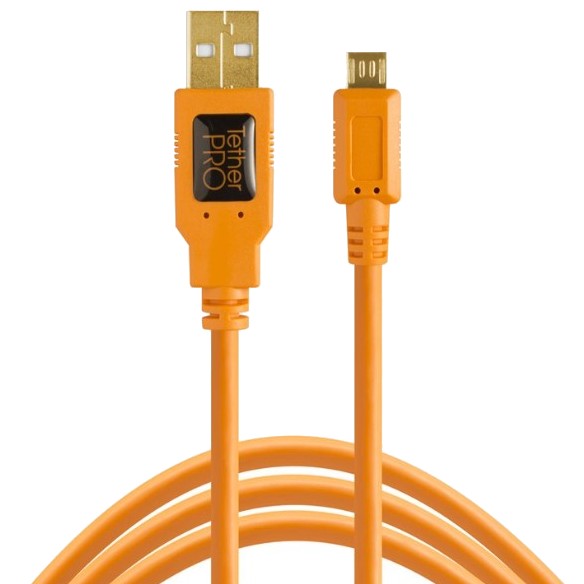 Tethertools KABEL USB 2.0 - Micro-B 5-Pin 4.6m pomaraczowy (CU5430-ORG) (w magazynie!)