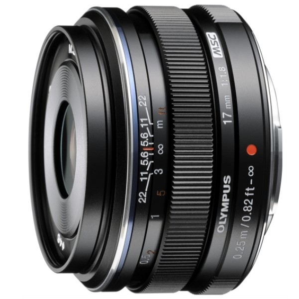 Olympus M.Zuiko Digital ED 17mm f/1.8 czarny (w magazynie!) - Dostawa GRATIS!