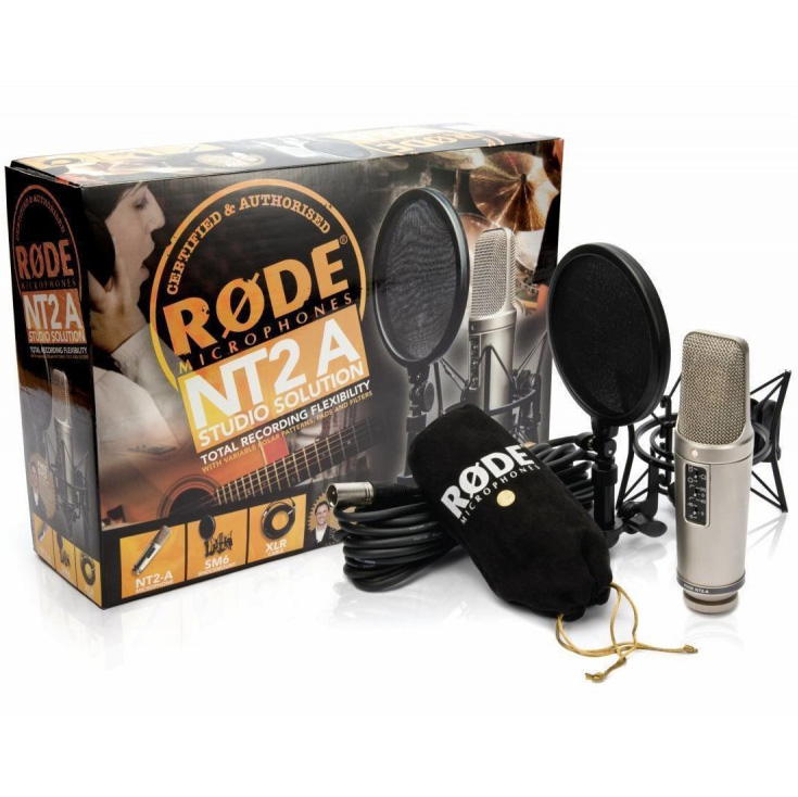 Rode NT2-A zestaw do nagra wokalnych/instrumentalnych