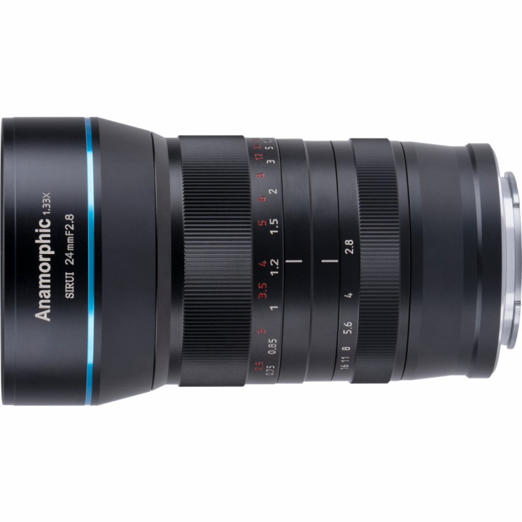 Sirui Anamorphic Lens 1,33x 24 mm F2.8 MFT - Dostawa GRATIS!