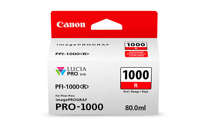 Canon PFI-1000R Red (w magazynie!)