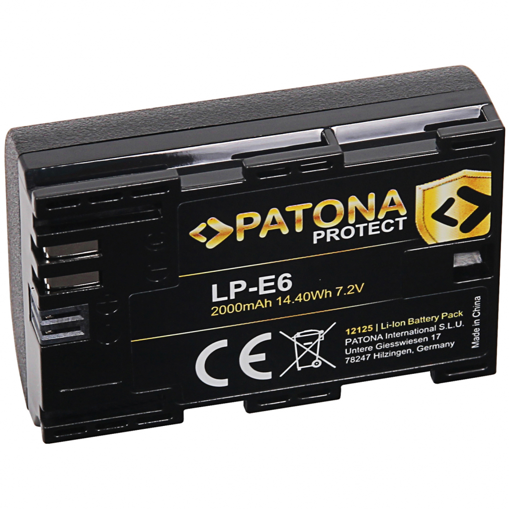 Patona PROTECT zamiennik do Canon LP-E6 LPE6 EOS R EOS 60D 70D 5D 6D 7D Mark III NIE