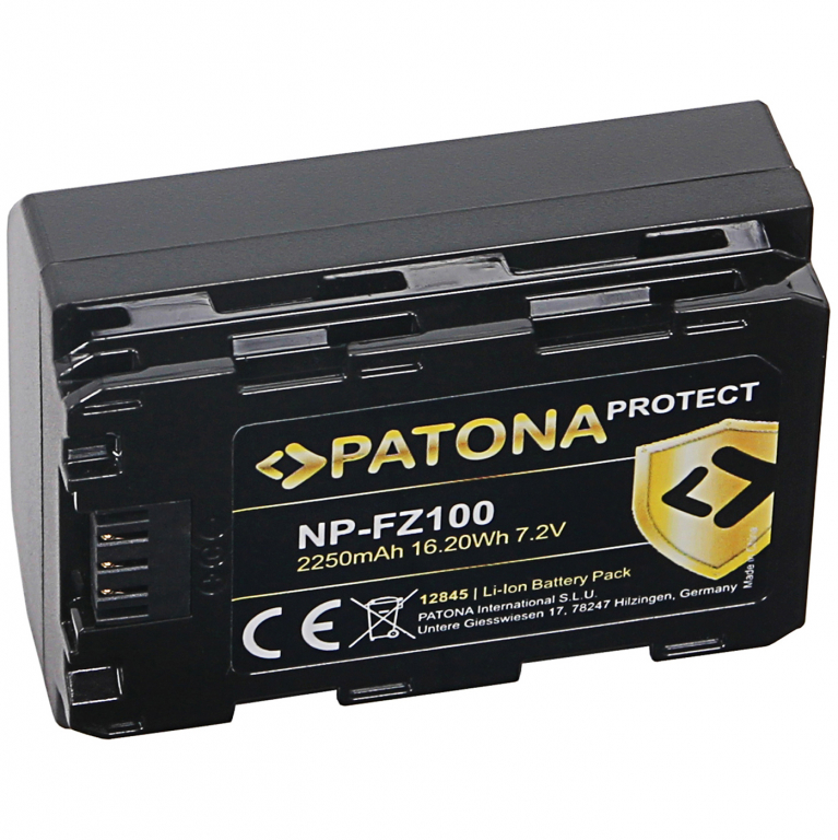 Zdjęcia - Akumulator do aparatu fotograficznego Protect Patona  zamiennik NP-FZ100 do Sony A7 III, A7R III, A9 (w magazynie 