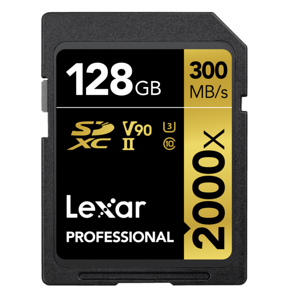 Lexar SDXC 128GB 2000x Professional UHS-II V90 (w magazynie!) czytnik gratis!