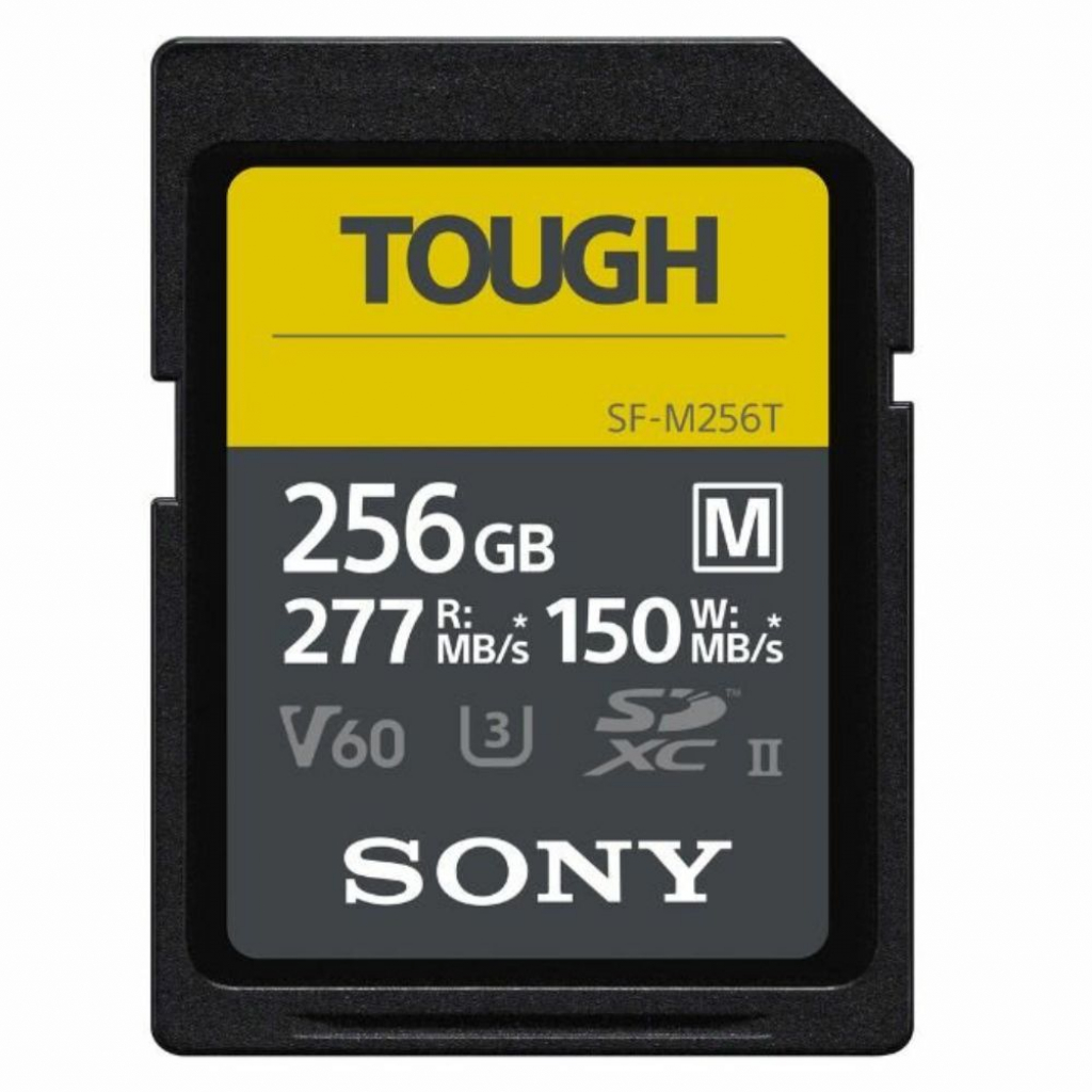 Sony SF-M Tough SDXC 256GB UHS-II U3 V60 277MB/s (w magazynie!)