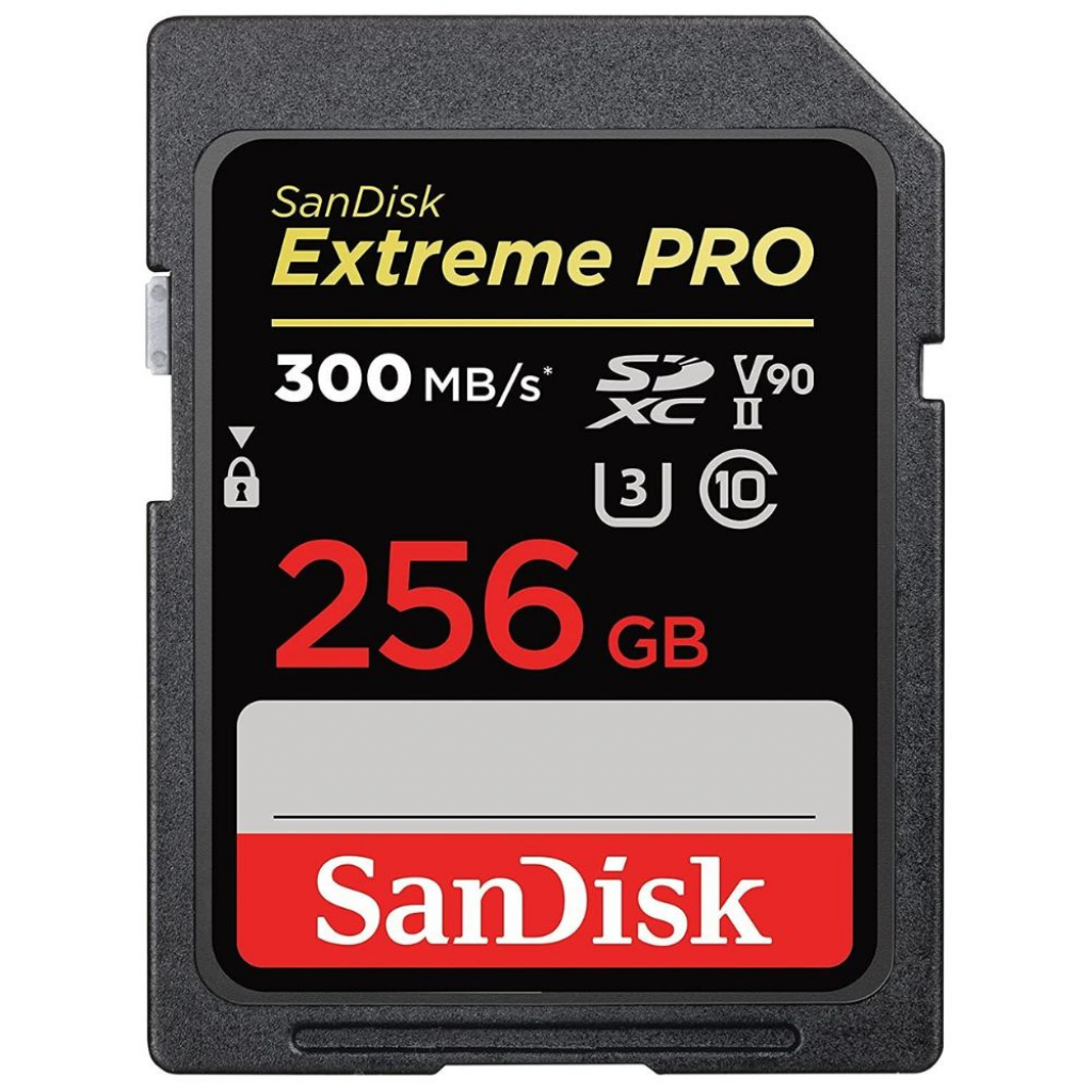 Sandisk SDXC 256 GB EXTREME PRO 300MB/s C10 UHS-II V90 (w magazynie!)