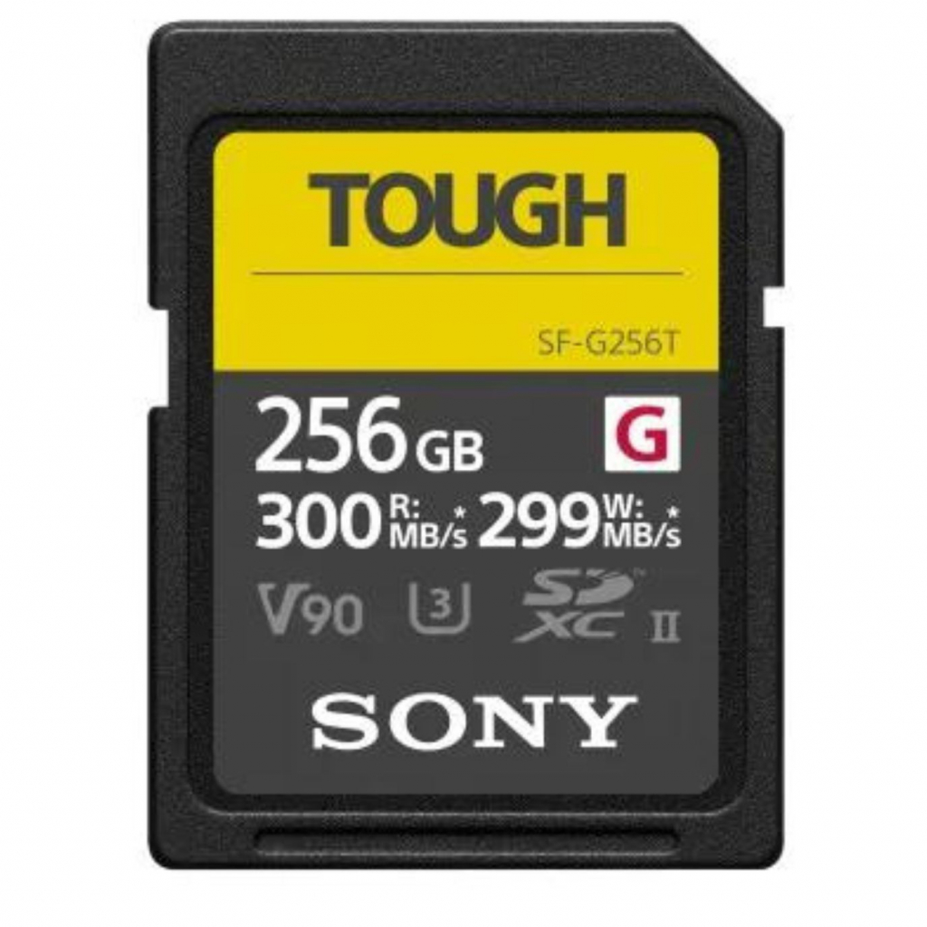 Sony SF-G Tough SDXC 256GB UHS-II U3 V90 300MB/s (w magazynie!) - Dostawa GRATIS!