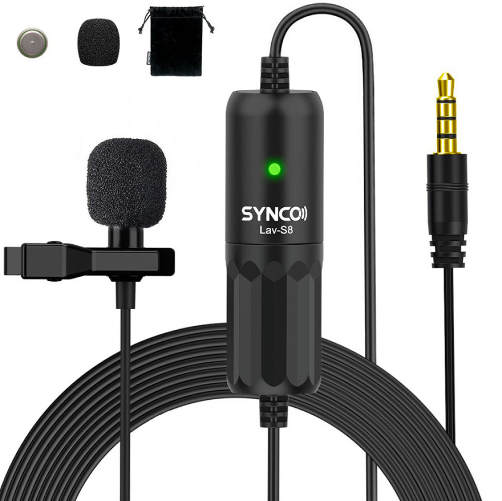 Synco S8 mikrofon krawatowy 3,5 mm (w magazynie!)