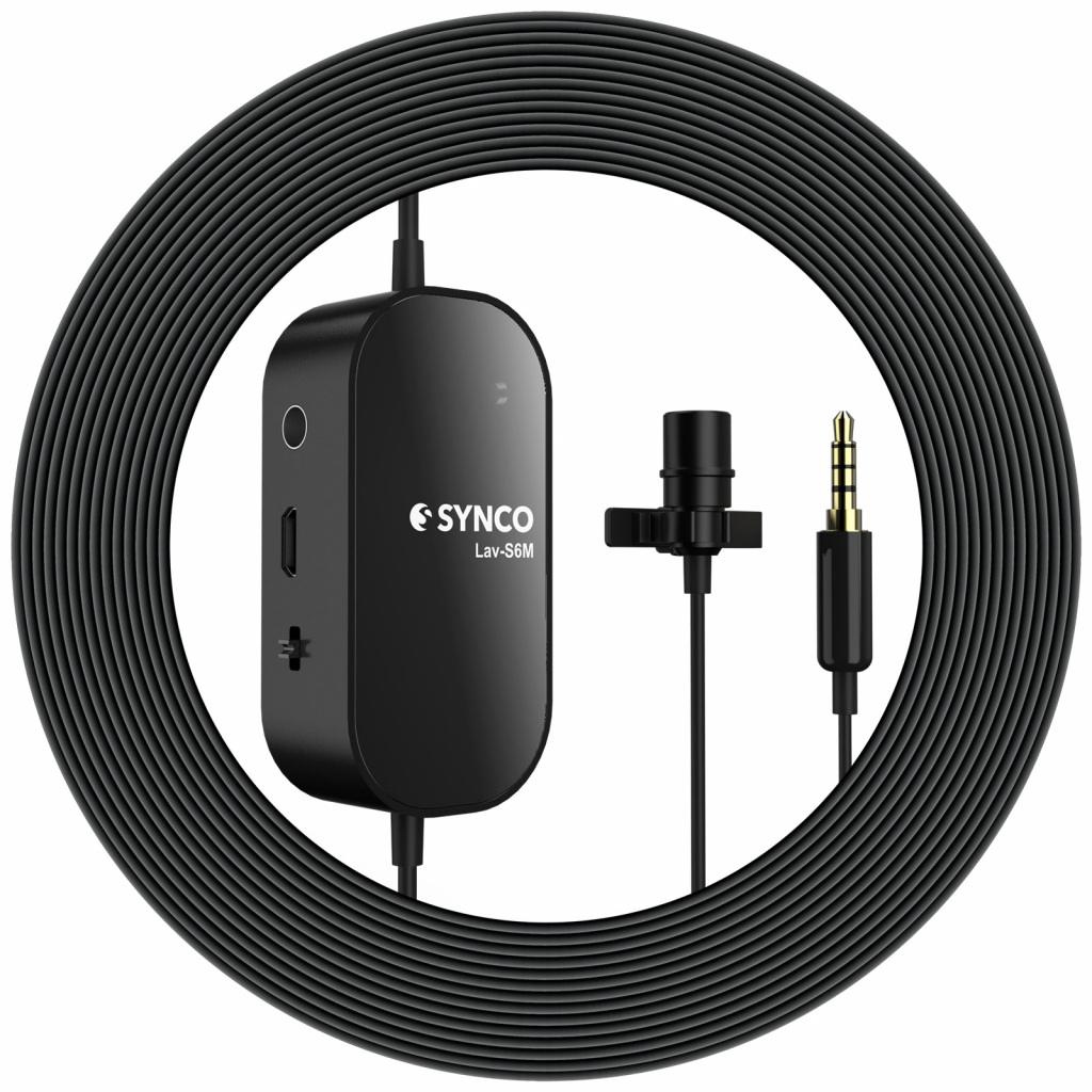 Synco S6M mikrofon krawatowy z odsuchem (w magazynie!)