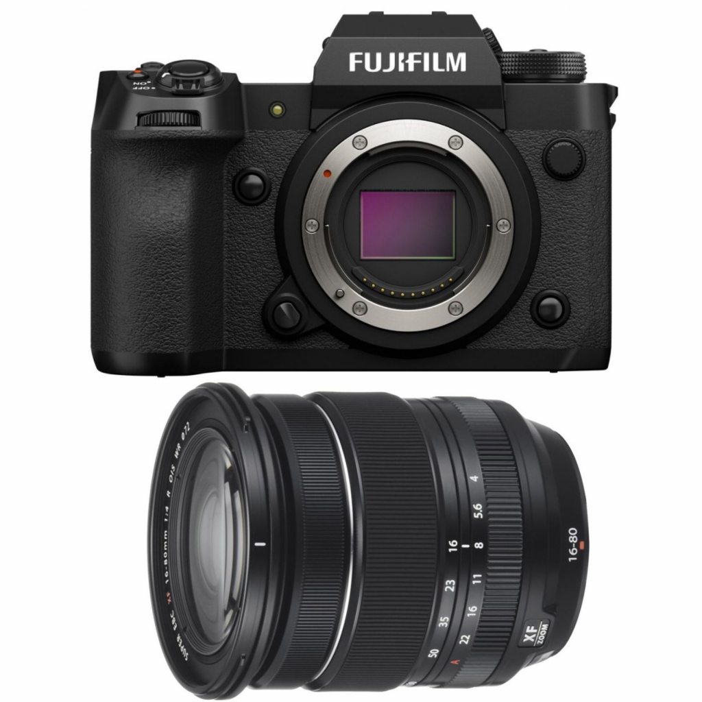 FujiFilm X-H2 + ob. XF 16-80 mm F4 R OIS WR - Dostawa GRATIS!