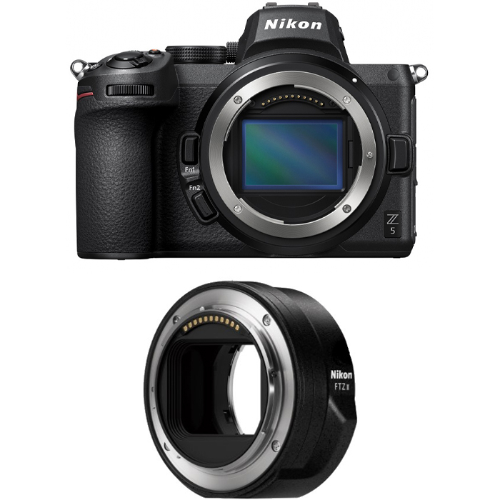 Nikon Z5 + adapter FTZ II - Dostawa GRATIS!