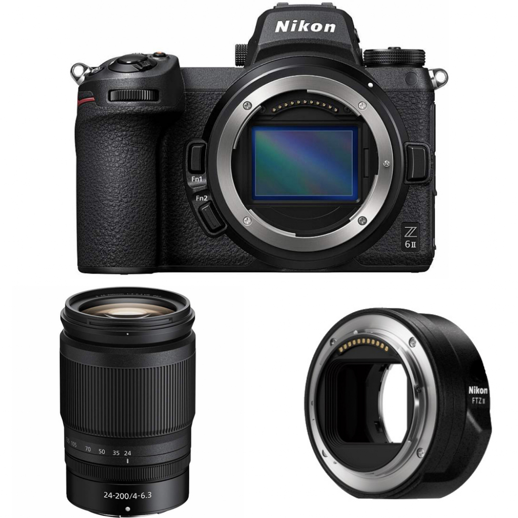 Nikon Z6 II + 24-200 mm + FTZ II - Dostawa GRATIS!