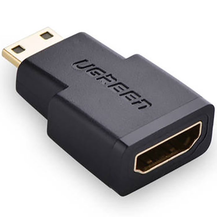 Ugreen adapter mini-HDMI do HDMI czarny (20101) (w magazynie!)