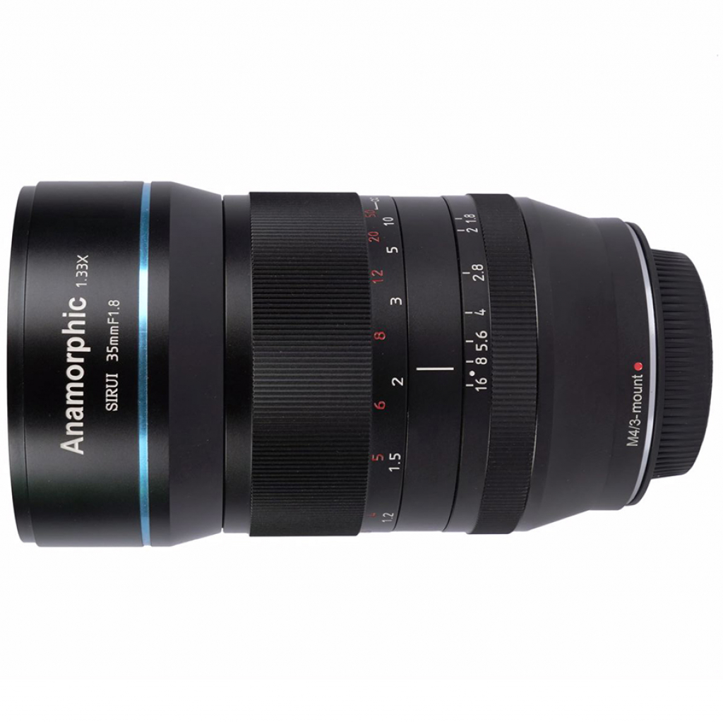 Sirui Anamorphic Lens 1,33x 35 mm F1.8 MFT (w magazynie!) - Dostawa GRATIS!