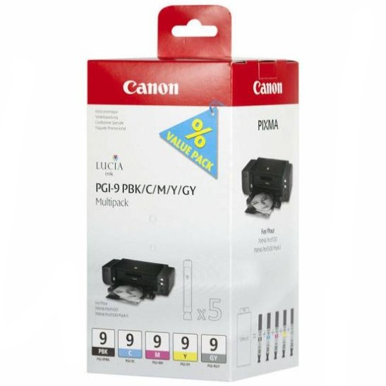 Canon PGI-9 PBK/C/M/Y/GY Multipack
