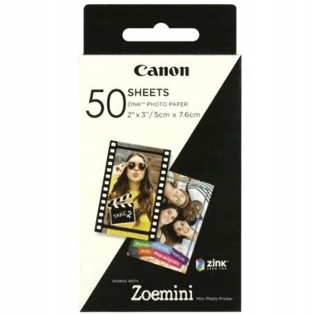 Canon Papier fotograficzny ZINK(TM) 5  7,6 cm 50 ark. (w magazynie!)