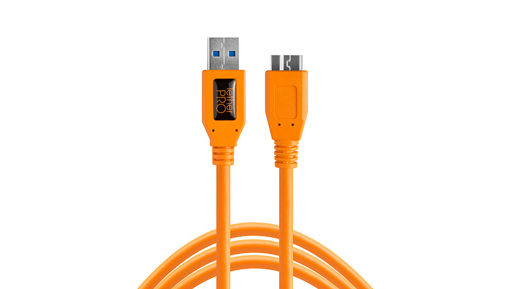 Tethertools KABEL TETHER TOOLS TetherPro USB 3.0 A/Micro B 4,6m pomaraczowy (CU5454-ORG) (w magazynie!)