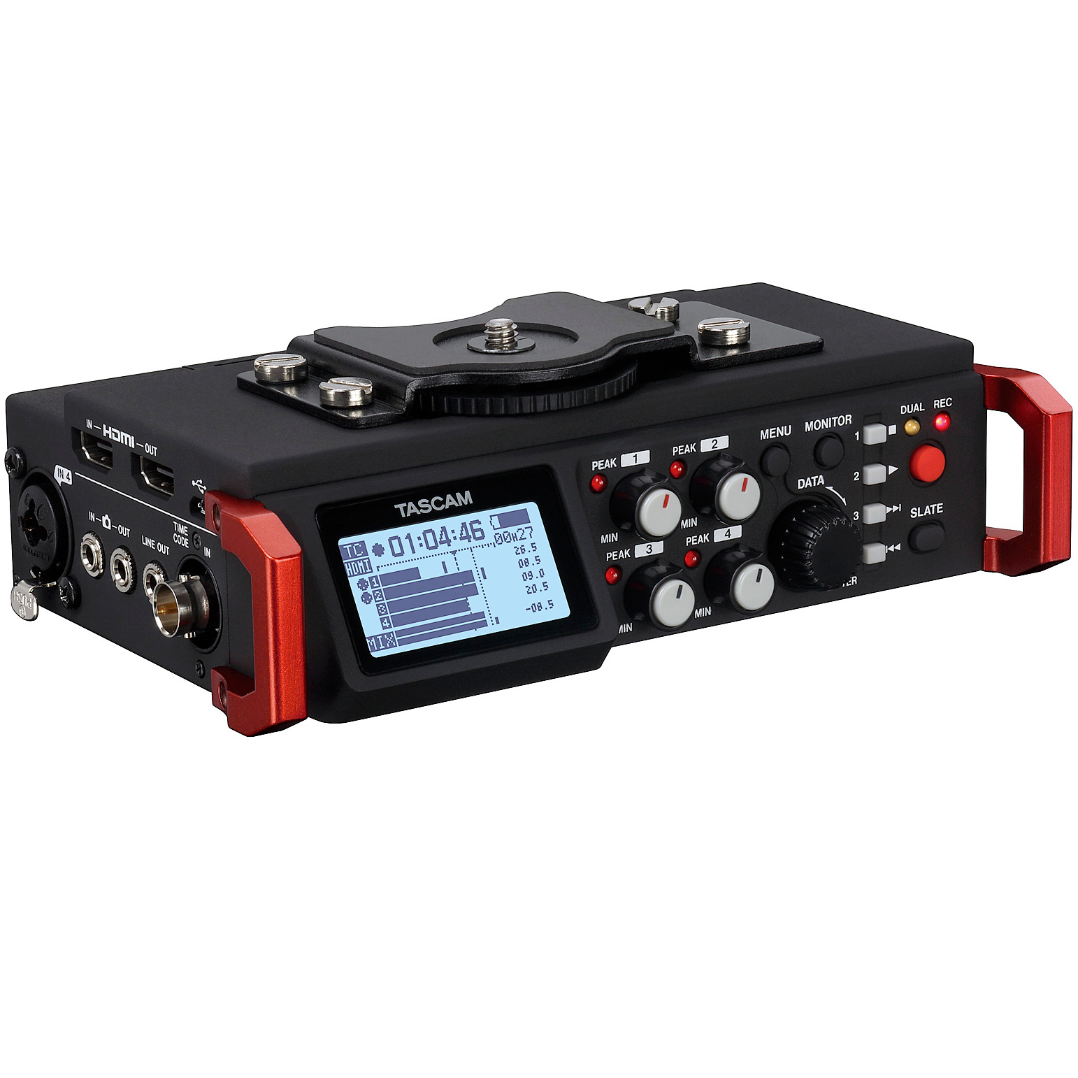 Tascam DR-701D szeciokanaowy rejestrator audio do lustrzanek i bezlusterkowcw - Dostawa GRATIS!