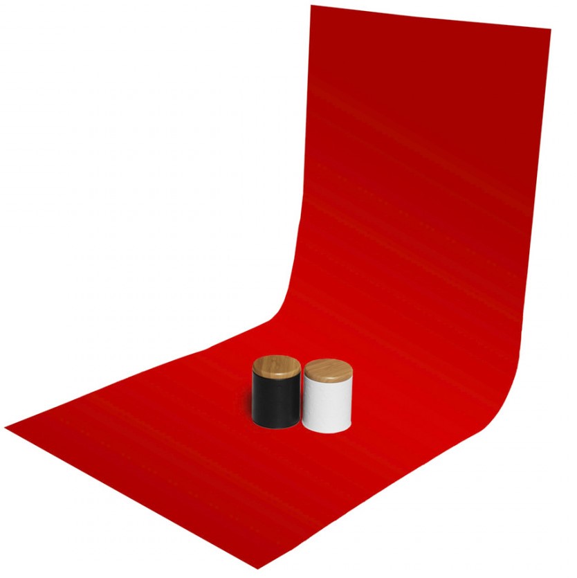 GlareOne PVC 60x130 cm czerwone (w magazynie!)