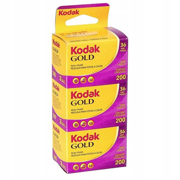 Kodak Gold 200 (135) 36 3szt (w magazynie!)