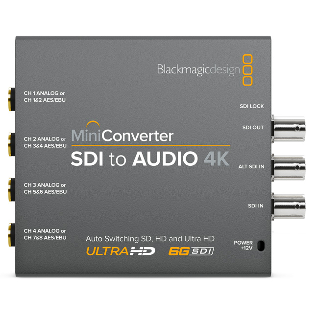 Blackmagic Mini Converter SDI to Audio 4K - Dostawa GRATIS!