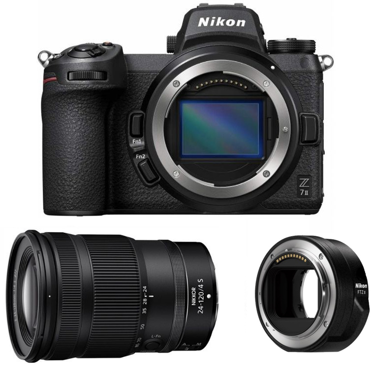Nikon Z7 II + Z 24-120 mm f/4 S + adapter FTZ II - Dostawa GRATIS!