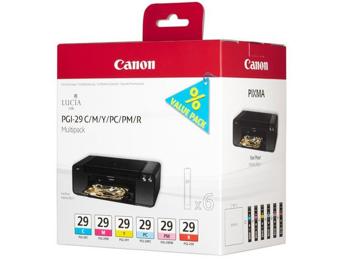 Canon PGI-29 C/M/Y/PC/PM/R Multipack (w magazynie!)