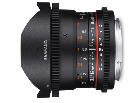 Samyang 12 mm T3.1 VDSLR Nikon (w magazynie!) - Dostawa GRATIS!