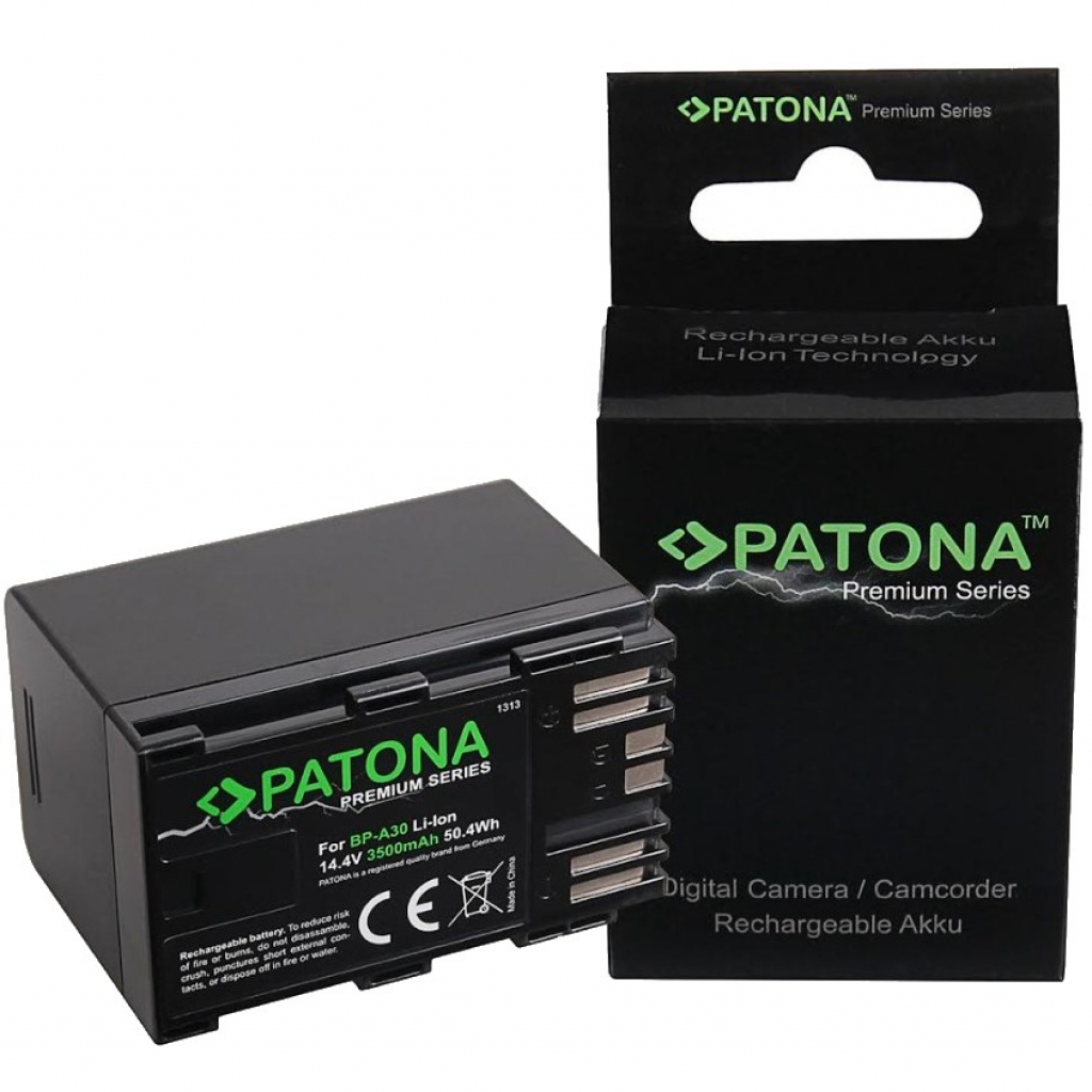 Zdjęcia - Akumulator do aparatu fotograficznego Canon Patona Premium BP-A30 zamiennik 50.4Wh do  (EOS C70 / 200 / 300 / 500 