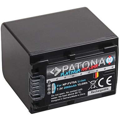 Patona Premium NP-FV70A do Sony NIE