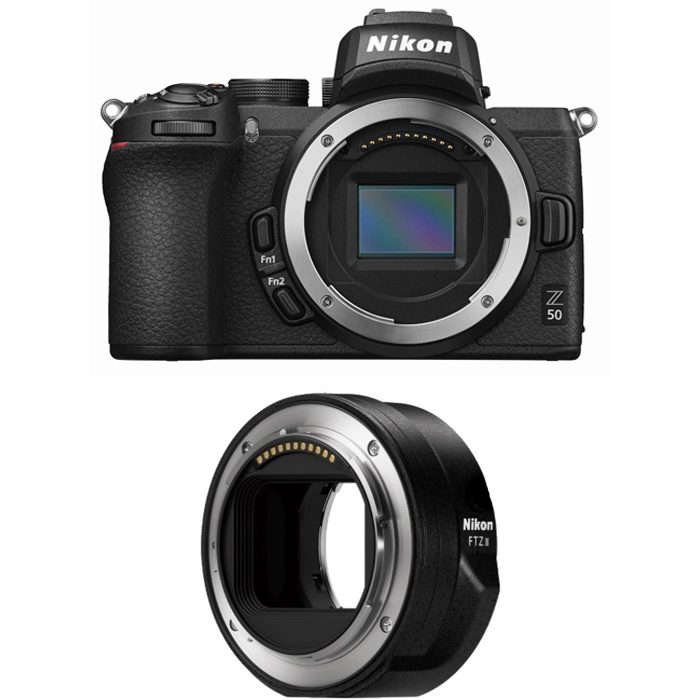Nikon Z50 + adapter FTZ II (w magazynie!) - Dostawa GRATIS!